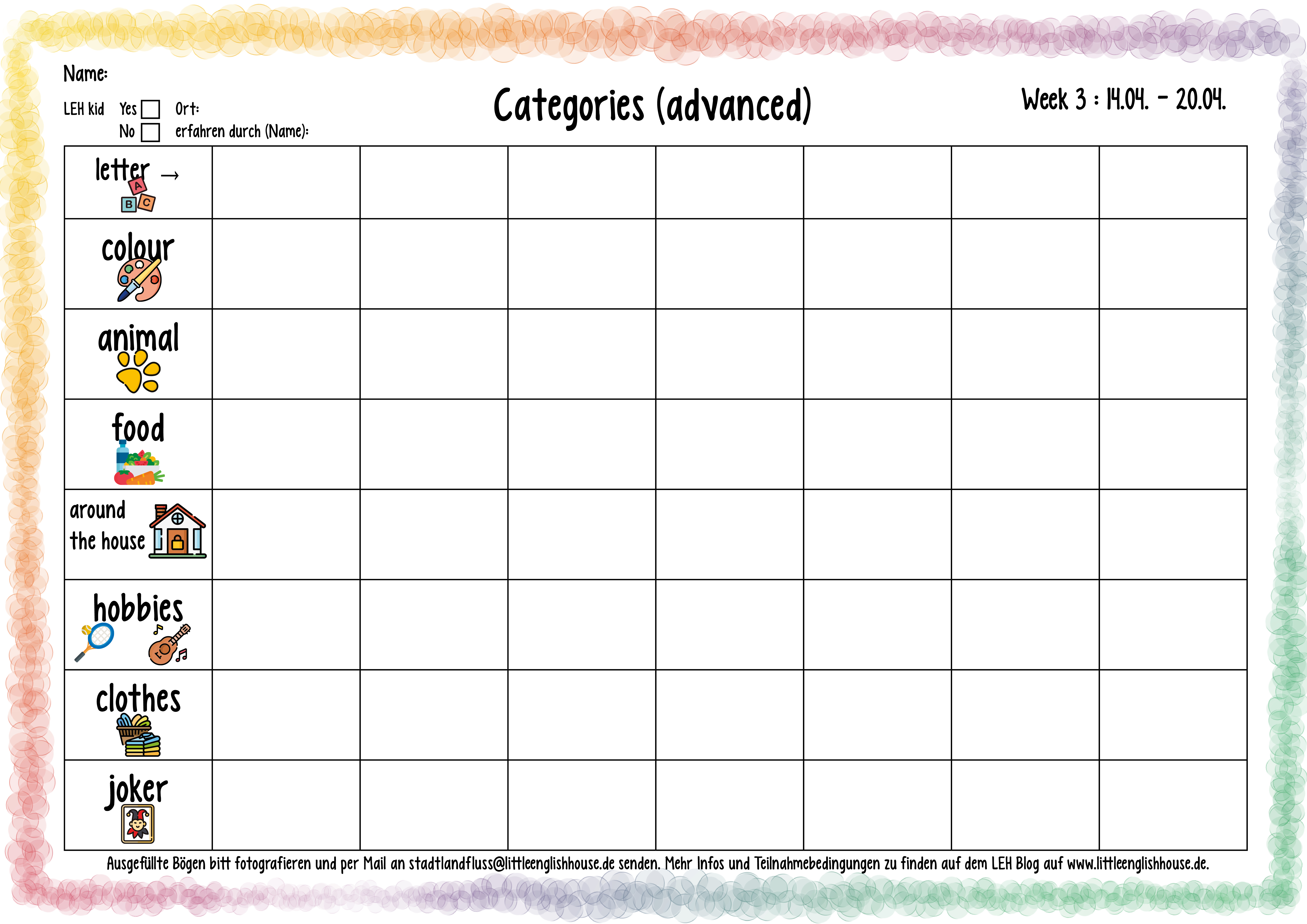 Template Advanced (8 - 14 Jahre)